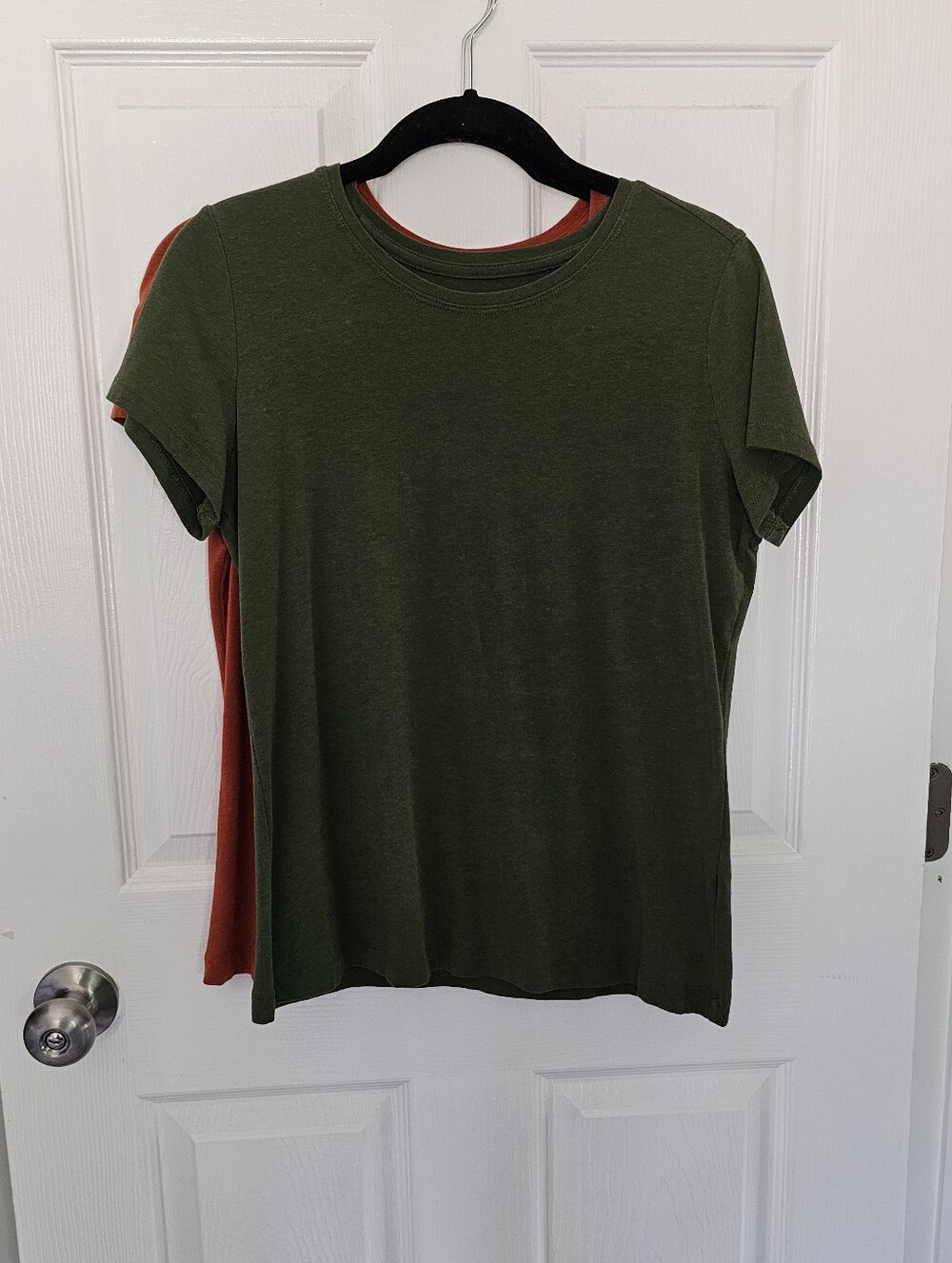 Banana Republic Factory Timeless T-shirts Bundle Green & Orange Small Petite